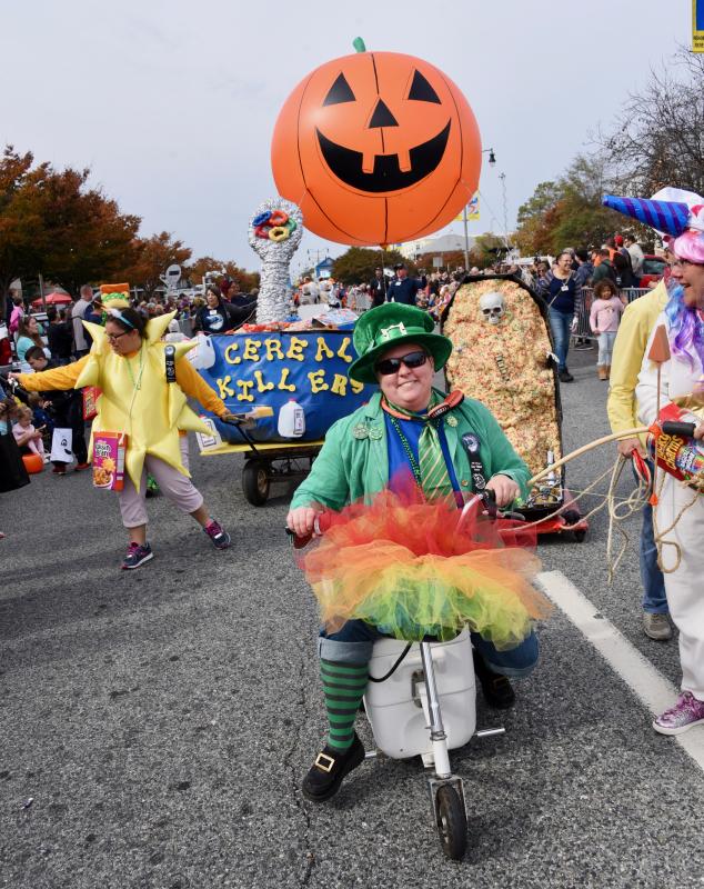 Cereal Killers are dressed as Fruit Loops and leprechauns, but they are not magically delicious. RON MACARTHUR PHOTO