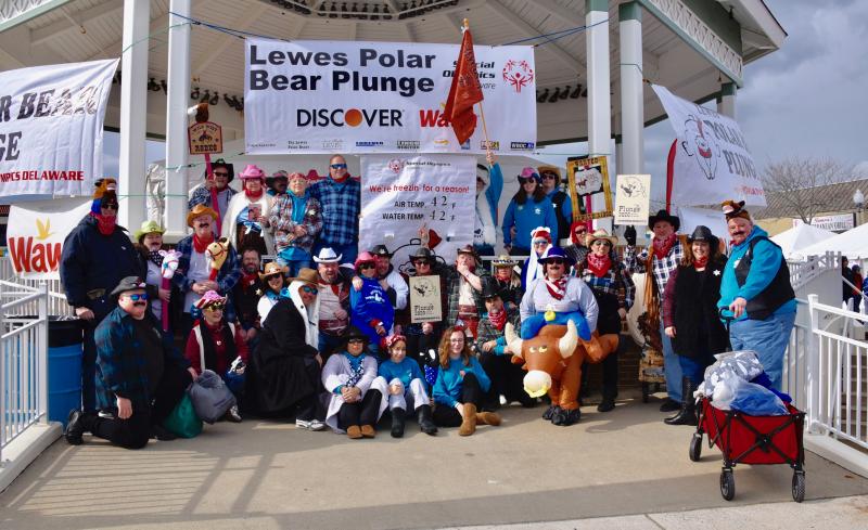 Team Western Pole-R Express raised more than $45,000 to support Special Olympics Delaware. RON MACARTHUR PHOTO