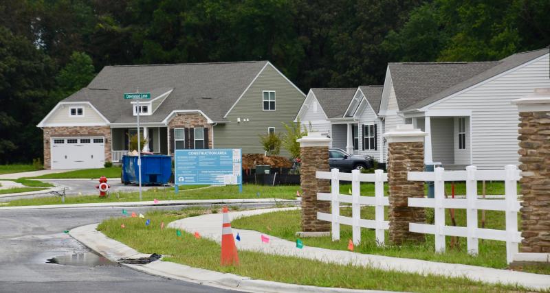 Red Mill Pond South is being built along Route 9 outside Lewes adjacent to the Red Mill Pond community.
