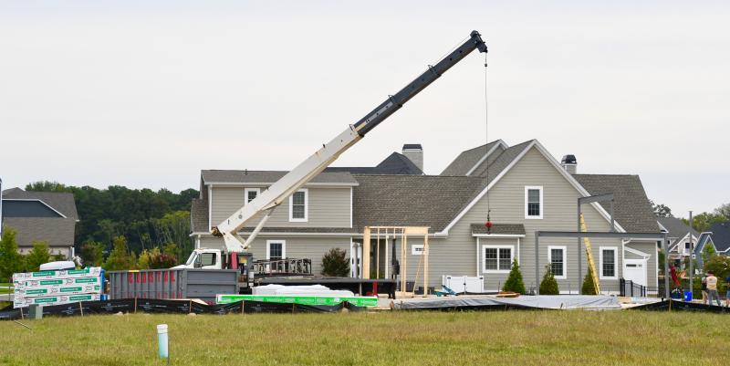 Showfield, with 166 single-family lots on 132 acres along Gills Neck Road, Lewes, is building under its final phase with nearly all lots sold.