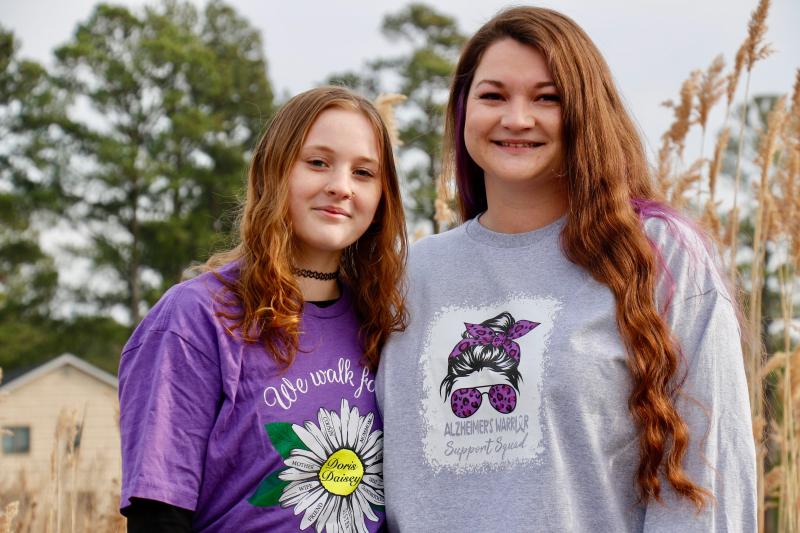 Kylee Holt-Daisey is Karson Barenholtz’s cousin and plays a role in Doris Daisey’s support system. AARON MUSHRUSH PHOTO