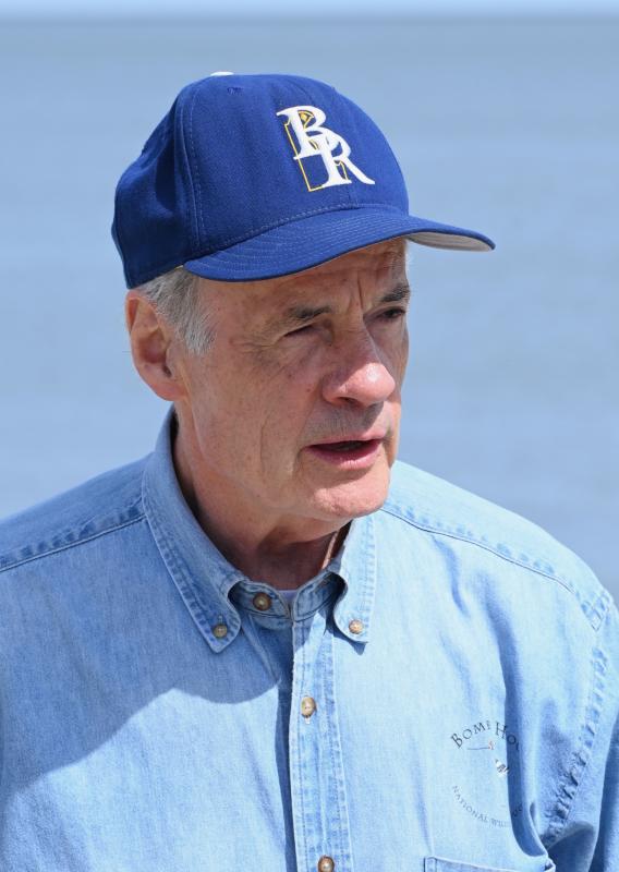 U.S. Sen. Tom Carper, who chairs the Senate Environment and Public Works Committee, announces the availability of $25 million for Delaware’s bay beaches.
