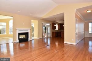 Large Living Area with Fireplace